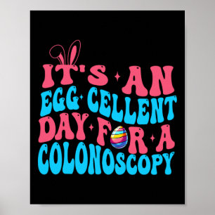 Póster Enfermera de Gi de Pascua Eggcellent Gastroenterol