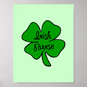 Póster Enfermera irlandesa