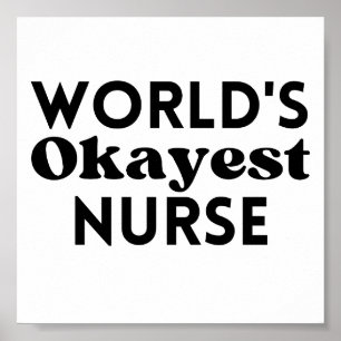 Póster Enfermera Okaymás del mundo