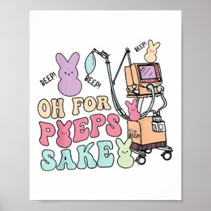 Póster Enfermera Pascua Med Surg Icu Peds Picu Enfermera