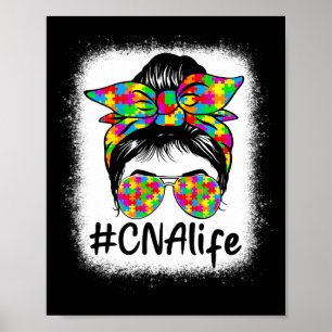 Póster Enfermería certificada por la Cna: desordenado aut
