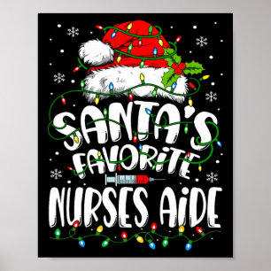 Póster Enfermería Istan de Navidades de enfermeras favori