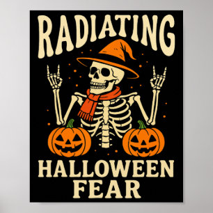 Póster Enfermero de Radiología de Halloween