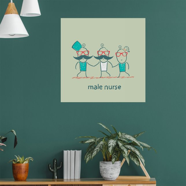 Póster Enfermero Divertido Sanidad (Subido por el creador)