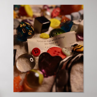 Póster Enfócate en la Alegría