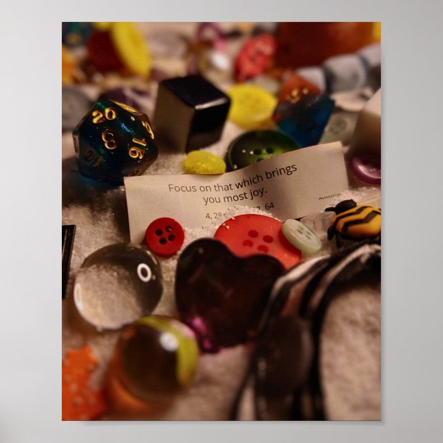 Póster Enfócate en la Alegría (Frente)