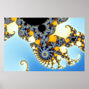 Póster Enfoque D03 de Mandelbrot