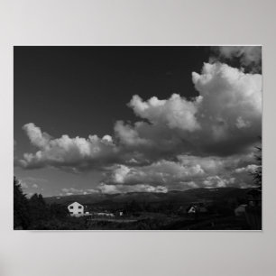 Póster Enfoque de nubes