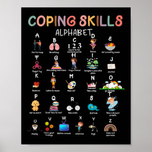 Póster Enfrentamiento de Habilidades Alfabeto de Concienc
