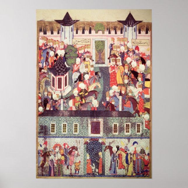 Póster Enfrentamiento de Suleyman el magnífico (Frente)