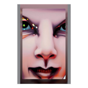 Póster Enfrentando la mercancía