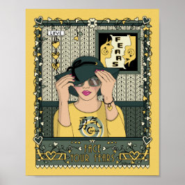 Póster Enfrentar sus temores_C_8x10 Poster