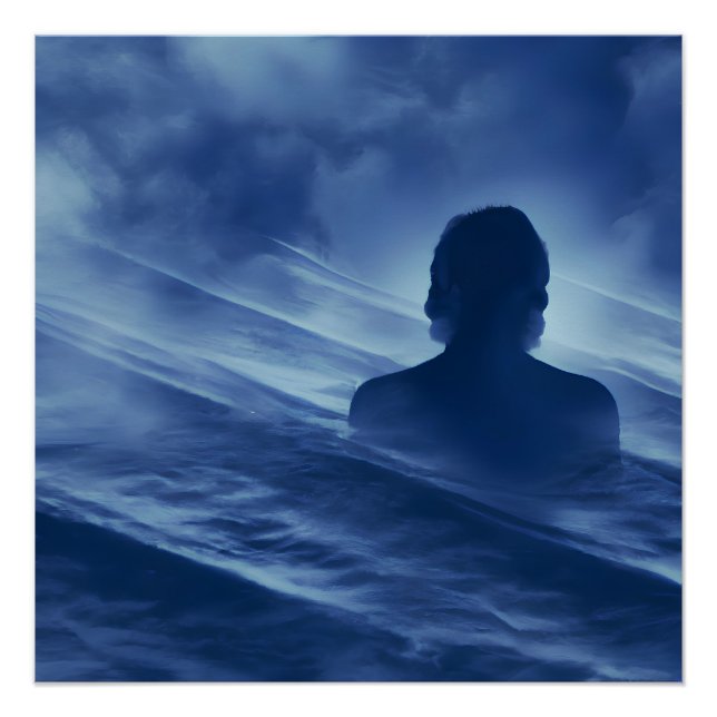 Póster Enfrentarlo solo (Anverso)