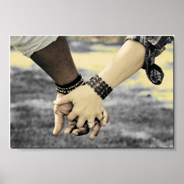 Póster Engagement Hands (Frente)