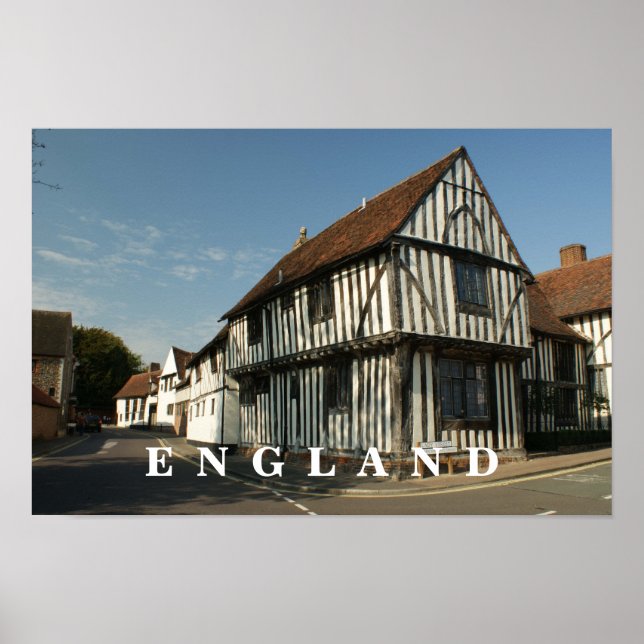 Póster England Poster (Frente)