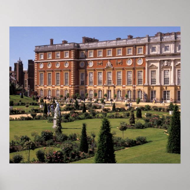 Póster England, Surrey, Hampton Court Palace. (Frente)