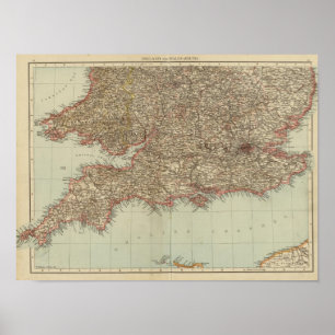 Póster England, Wales S