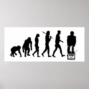 Póster Engranaje explosivo de los mineros de la