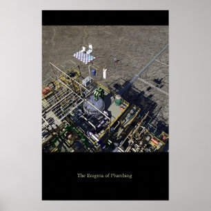 Póster Enigma de la fontanería