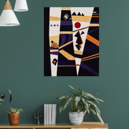 Póster Enlace de Kandinsky