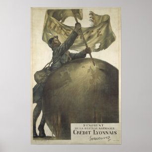 Póster Enlaces de guerra franceses