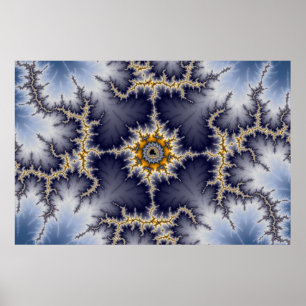 Póster Enmarcado - Poster fractal