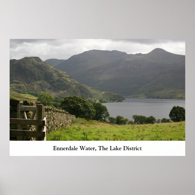 Póster Ennerdale Water, The English Lake District (Frente)