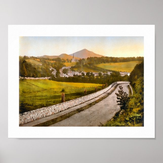 Póster Enniskerry, condado de Wicklow, Irlanda (Frente)