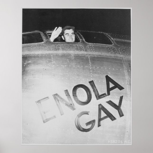 Póster Enola Gay (Frente)
