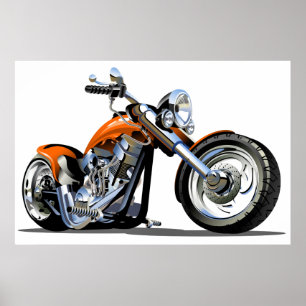 Póster Enorme Poster de motocicletas