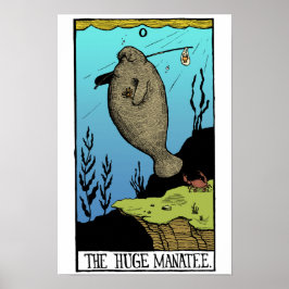 Póster Enorme poster Manatee
