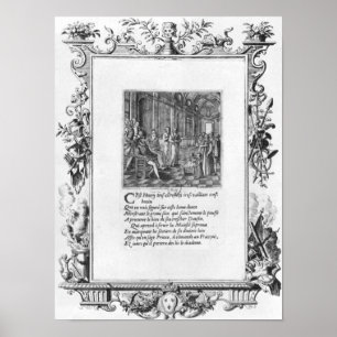 Póster Enrique IV Rey de Francia y Enseñanza Navarra