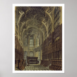 Póster Enrique la Séptima Capilla, plato 8 de 'Westminste