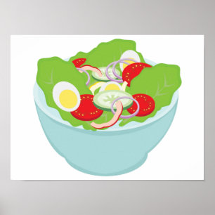 Póster Ensalada
