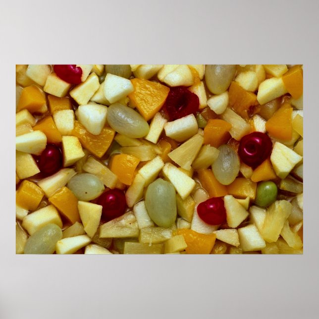 Póster Ensalada de frutas (Frente)