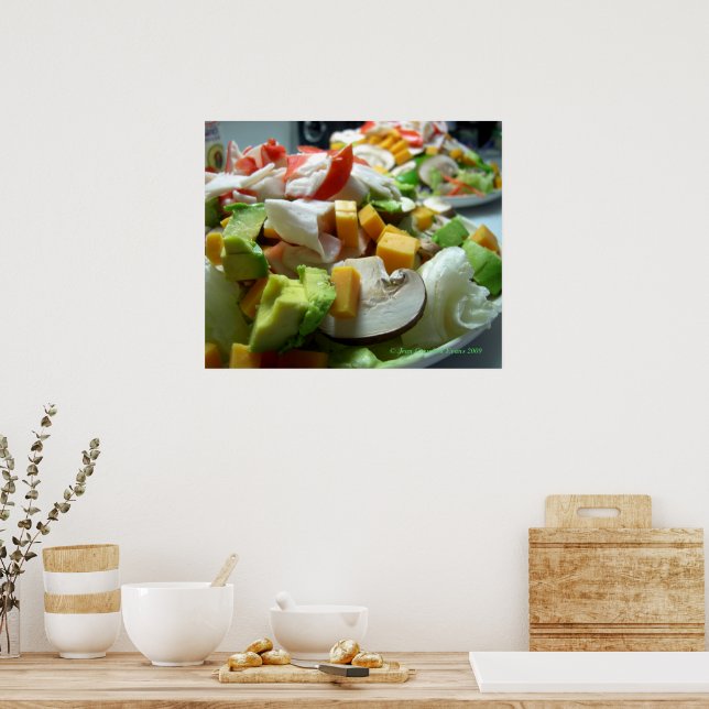 Póster Ensalada grave (Cocina)