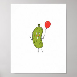 Póster Ensalada verde cortada
