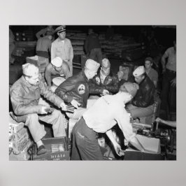 Póster Ensamblando la munición