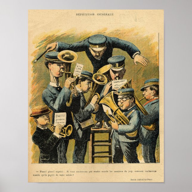 Póster Ensayo de banda (Frente)