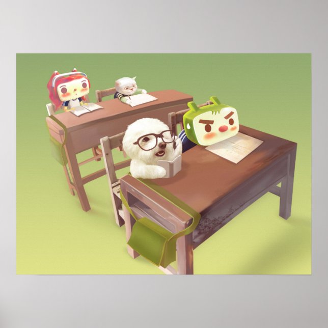 Póster Ensayo duro (Frente)