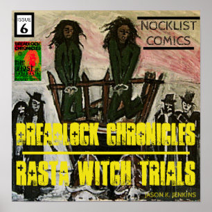 PÓSTER ENSAYOS DE RELOJ DE CHRONICLES RASTA WITCH