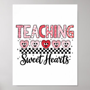 Póster Enseñando a novias con amor lindo Valen