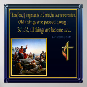 Póster Enseñanza de Jesús