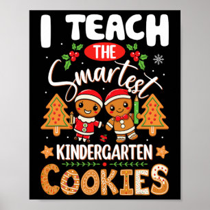 Póster Enseño Las Cookies Más Inteligentes De Los Docente