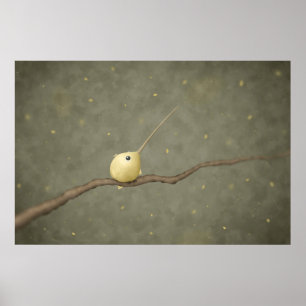 Póster Ensifera de Ensifera (colibrí Espada-cargado en