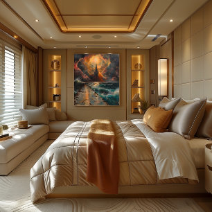 Póster Ensoñación Surrealista del Universo