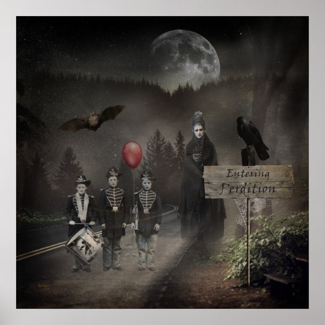 Póster Entering Perdition wall poster (Frente)