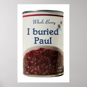 Póster Enterré a Paul poster