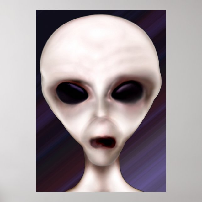 Póster Entidad biológica extraterritorial (Frente)