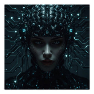 Póster Entidad neuronal cibernética